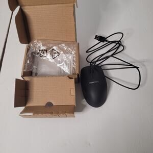 Reliable Amazon Basics Wired USB Mouse - New & Ready to Go!